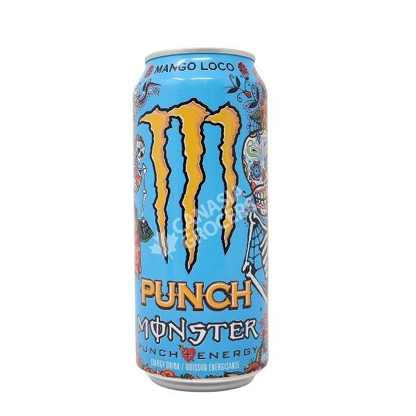 PUNCH MONSTER ENERGY DRINK473 Ml - CanAsia GROCERS INC.