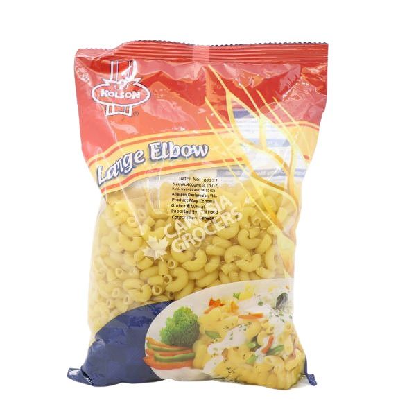 KOLSON LARGE ELBOW 400G - Can-Asia Grocers Inc.