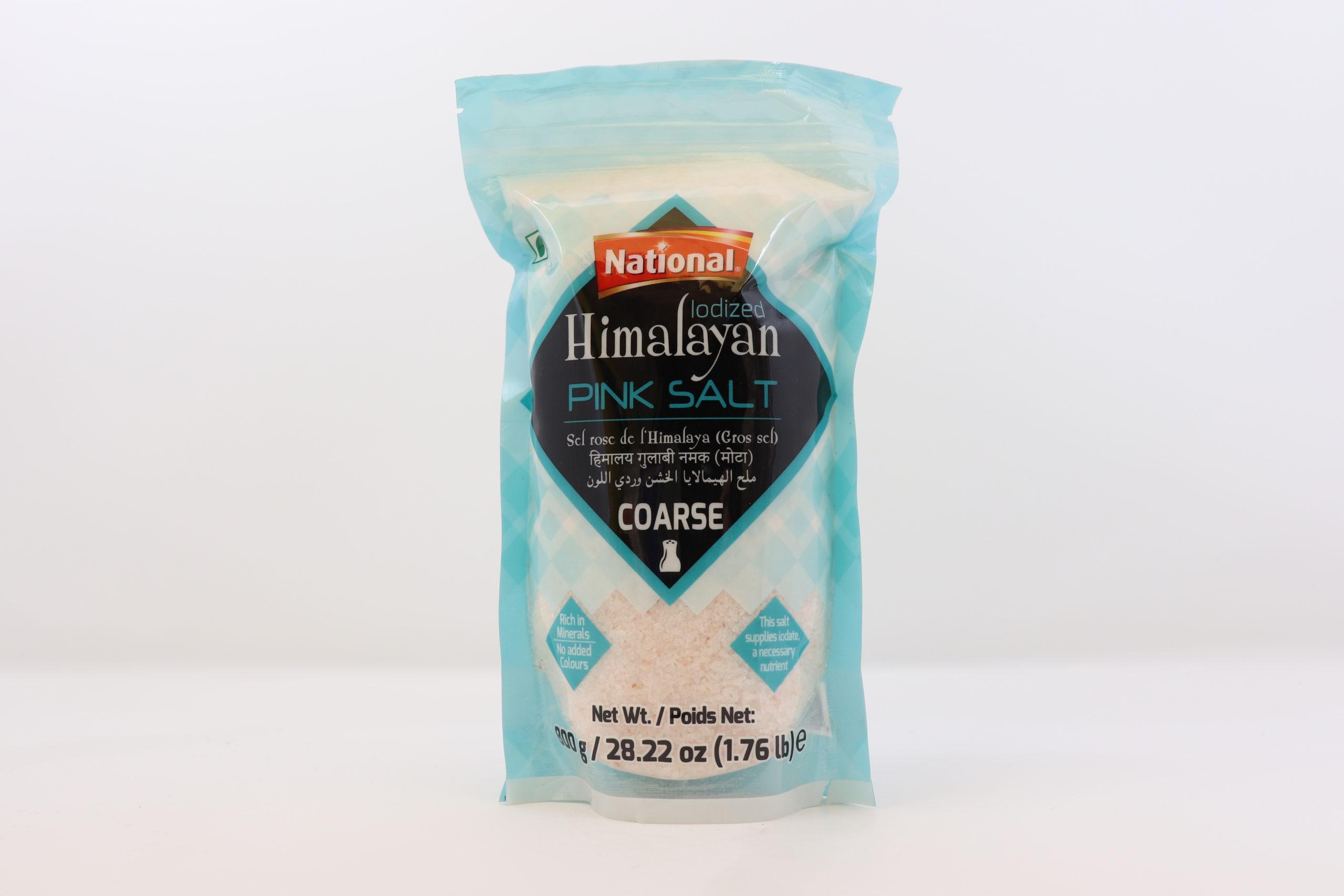 NATIONAL IODIZED HIMALAYAN PINK SALT COARSE 1.76LB - Can-Asia Grocers Inc.